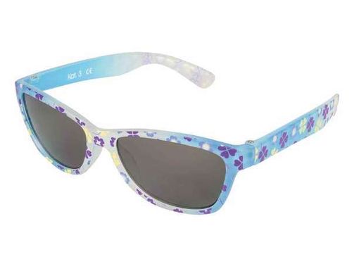 Sonnenbrille blau-verlauf mit Klee