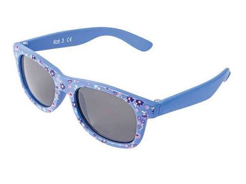 Flex Sonnenbrille blau mit Blumen