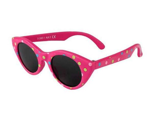 Flex Sonnenbrille pink gepunktet