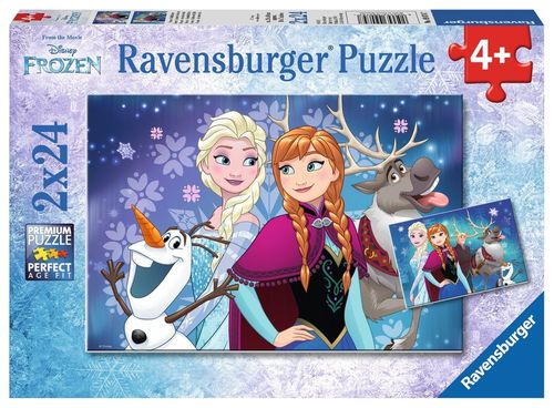 Puzzle: Frozen-Nordlichter