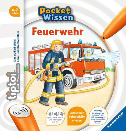 Tiptoi Buch Pocket Wissen Feuerwehr