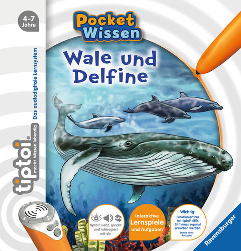 Tiptoi Buch Pocket Wissen Wale & Delfine