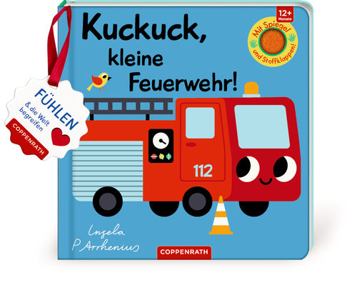 Mein Filz-Fühlbuch: Kuckuck, kl. Feuerwehr !