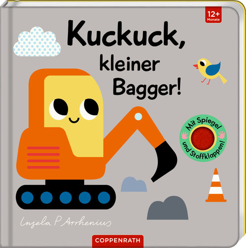 Mein Filz-Fühlbuch: Kuckuck, kleiner Bagger !