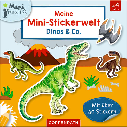 Meine Mini-Stickerwelt: Dinos & Co.