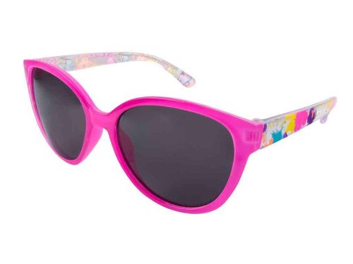 Flex Sonnenbrille pink bunte Farbkleckse