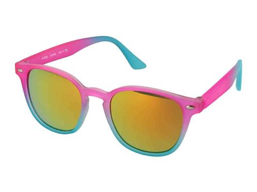Flex Sonnenbrille blau/pink verspiegelt