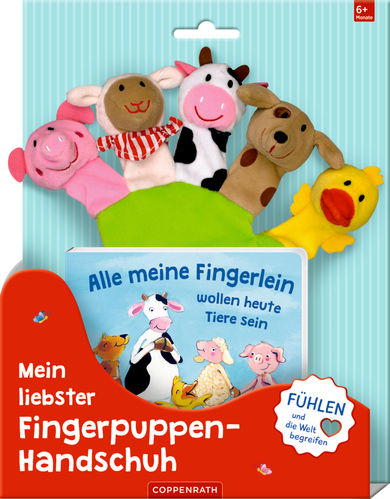 Fingerpuppen-Hand-Set: Alle meine Fingerlein